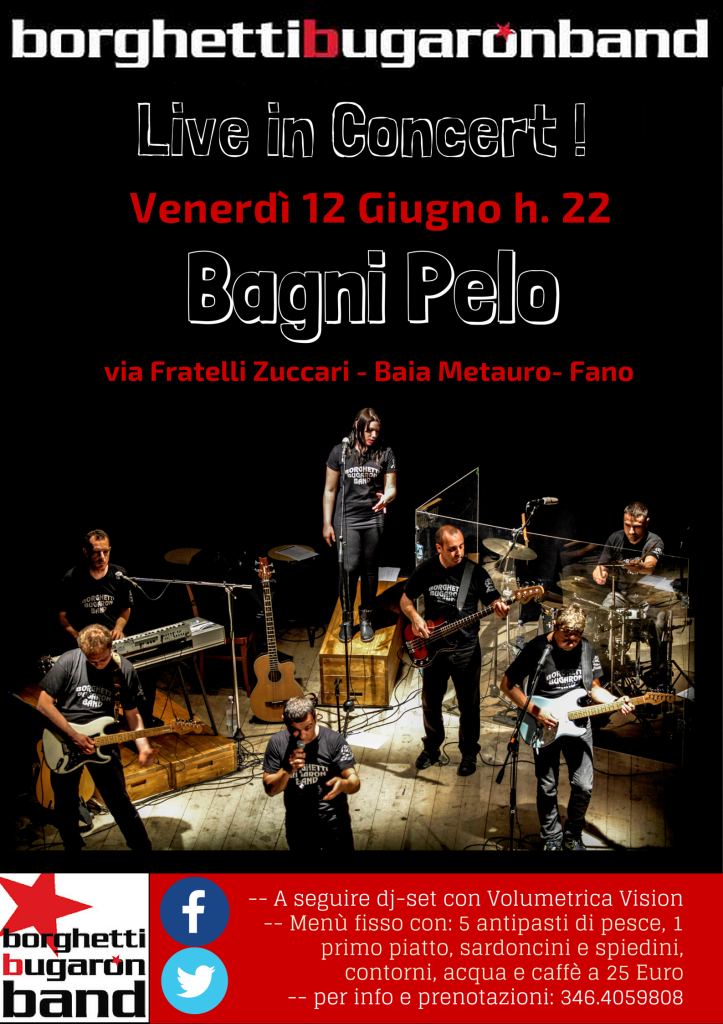 Borghetti Bugaron Band "Vien Giù a marina" - Bagni Pelo